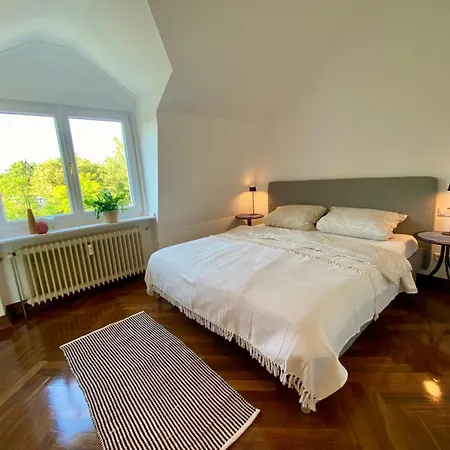 Design-loft Mit 2 Balkonen Am Stadtwald - 20 Min Zur Messe Duesseldorf 公寓 克雷费尔德