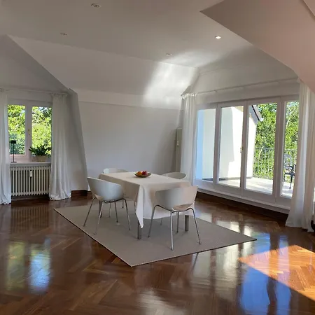 Apartment Design-loft Mit 2 Balkonen Am Stadtwald - 20 Min Zur Messe Düsseldorf Krefeld