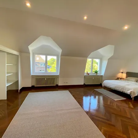 Design-loft Mit 2 Balkonen Am Stadtwald - 20 Min Zur Messe Düsseldorf