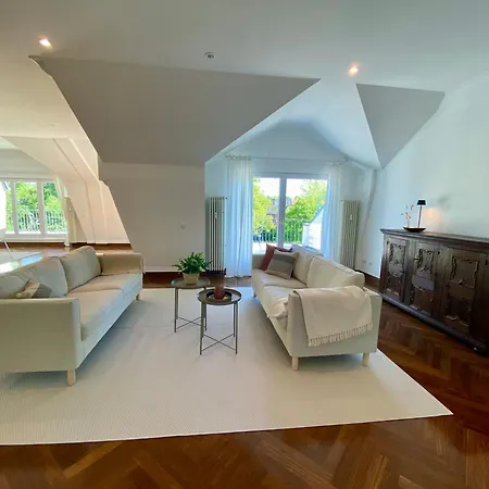 Design-loft Mit 2 Balkonen Am Stadtwald - 20 Min Zur Messe Düsseldorf