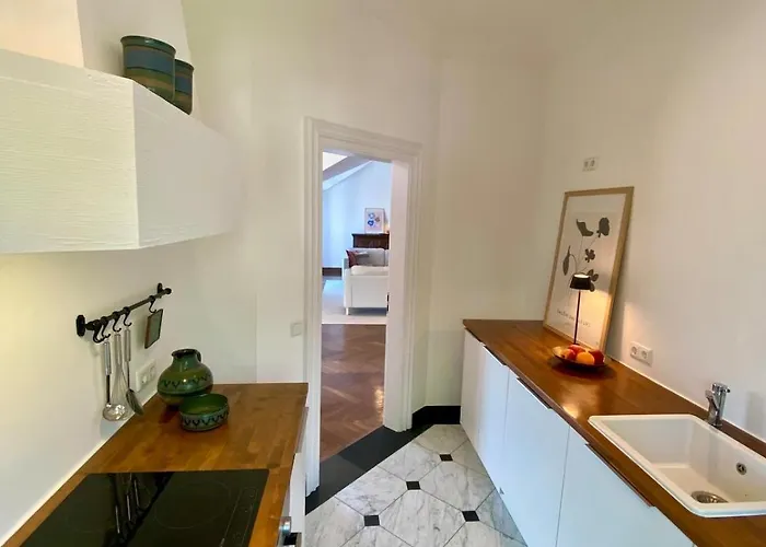 Design-loft Mit 2 Balkonen Am Stadtwald - 20 Min Zur Messe Duesseldorf 公寓 克雷费尔德