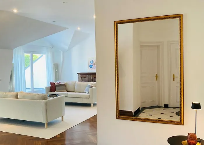 Design-loft Mit 2 Balkonen Am Stadtwald - 20 Min Zur Messe Duesseldorf