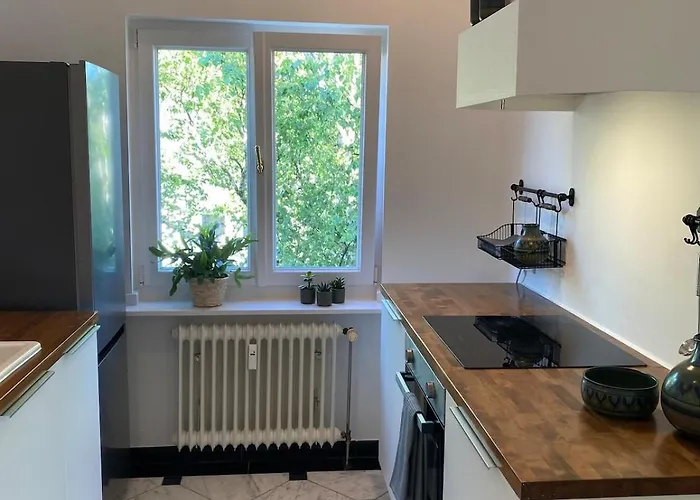 Design-loft Mit 2 Balkonen Am Stadtwald - 20 Min Zur Messe Duesseldorf