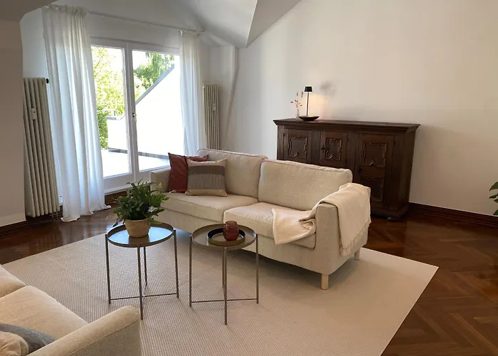 Design-loft Mit 2 Balkonen Am Stadtwald - 20 Min Zur Messe Duesseldorf 克雷费尔德