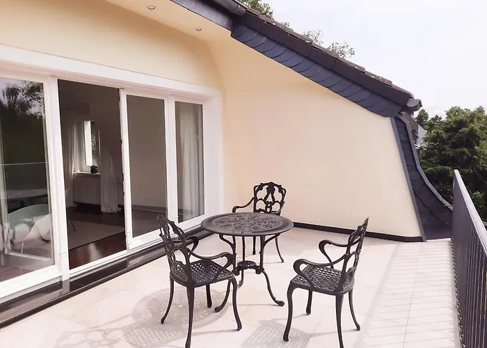 Apartmán Design-loft Mit 2 Balkonen Am Stadtwald - 20 Min Zur Messe Duesseldorf *